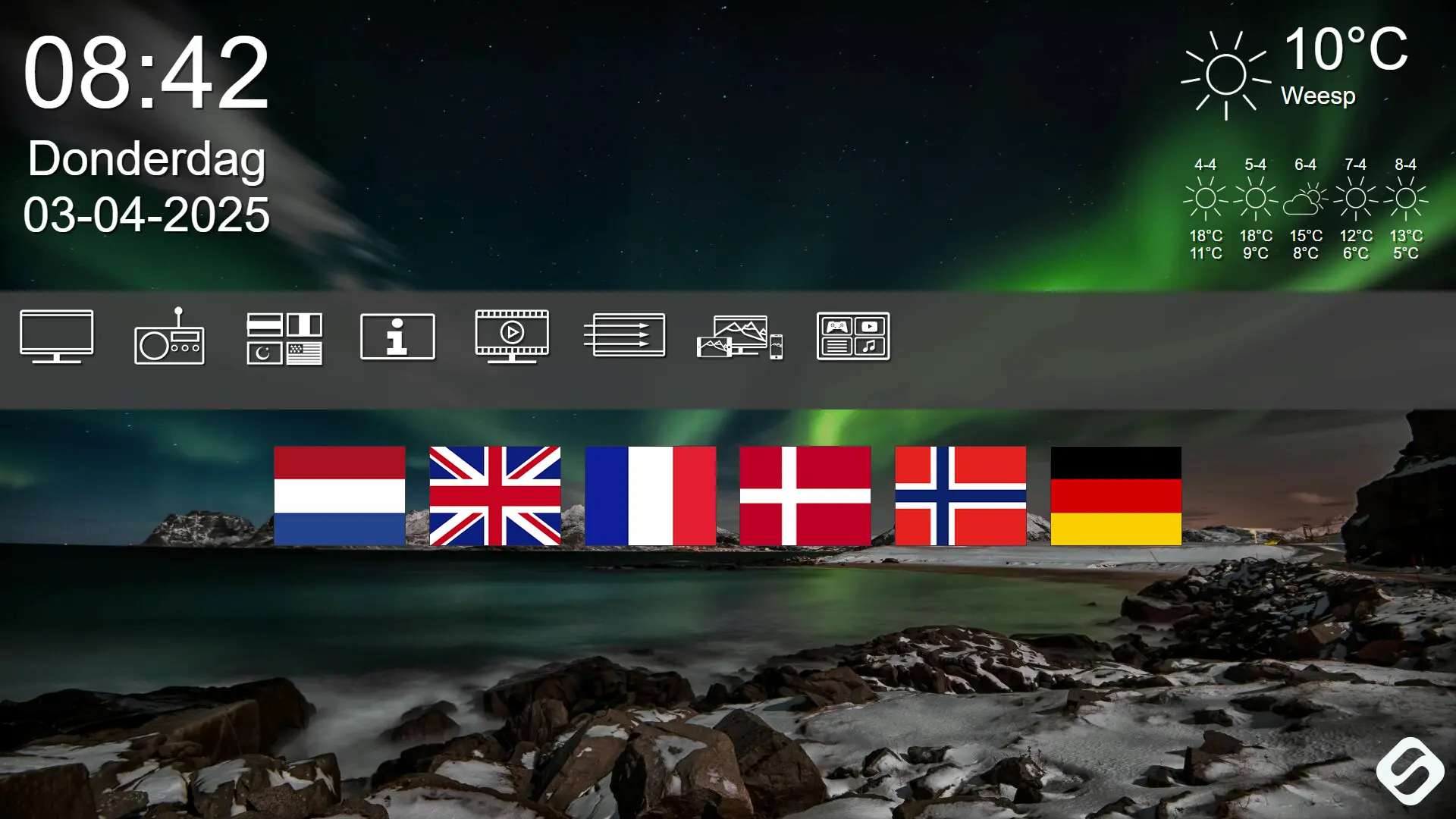 SmartMedia Solutions Middleware Televisie Meerdere Talen